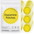 Dopamine Patches, 30 Vegan Mood Support Patches to Promote Emotional Balance, Improve Well-Being & Help You Keep Focused, Happy & Sharp, Natural Dopamine Patches for Men Women